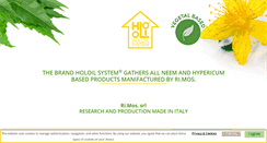 Desktop Screenshot of holoilsystem.com